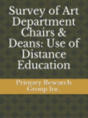 cover image of Use of Distance Education